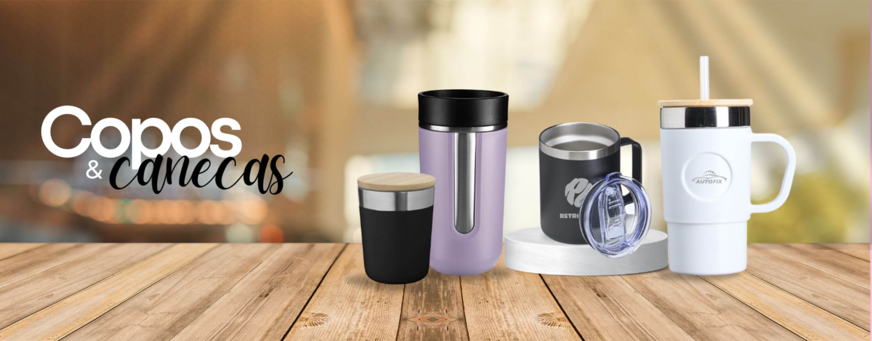 canecas e copos personalizados para brindes