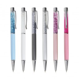 Caneta metal glitter 04094