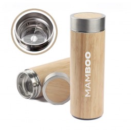 Garrafa Térmica 400ml com Fibra de Bambu GA6800