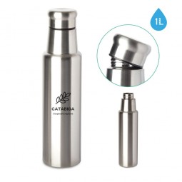 Garrafa em aço Inox 1000 ml personalizada para brindes ga8200