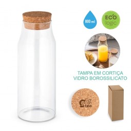 Garrafa ecológica vidro personalizada para brindes 94235