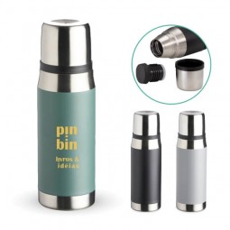 Garrafa Térmica inox 500ml personalizada para brindes 18702