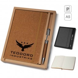 kit caderno e caneta personalizado cad180