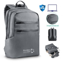 Mochila impermeável para notebook personalizada para brindes 92081 Brooklyn