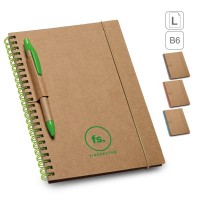 Caderno ecológico B6 Garden 93708