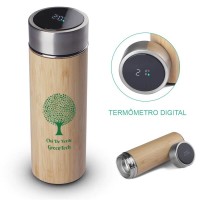 Garrafa Bambu Térmica 400ml ga6900
