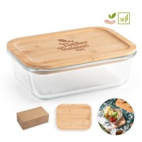 Marmita em vidro com bambu 94781 Portobello