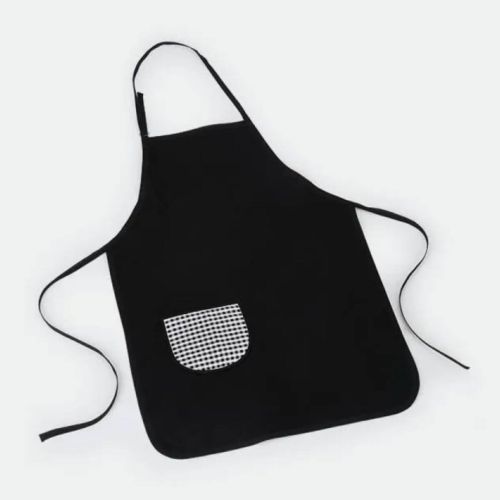 Kit para churrasco em bambu com avental e tábua ME-19163