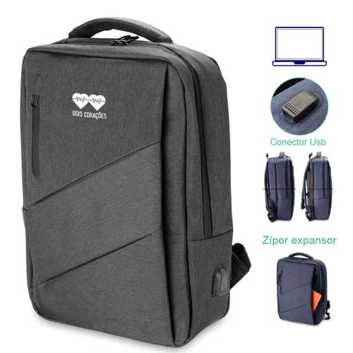 Mochila notebook expansível MC740